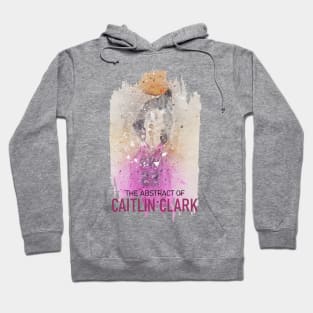 CAITLIN CLARK IN ABSTRACT PAINTING Hoodie